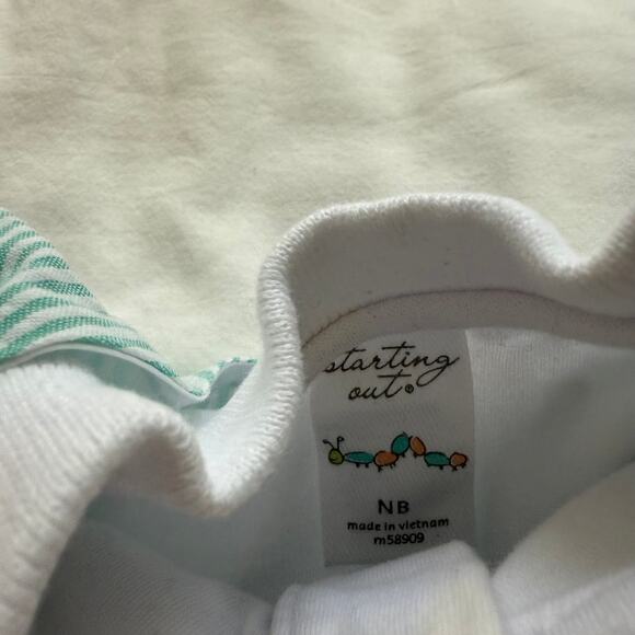 Bundle Boys Newborn 3M Smocked Outfit One Piece Super Soft Splendid Starting Out - Picture 5 of 7